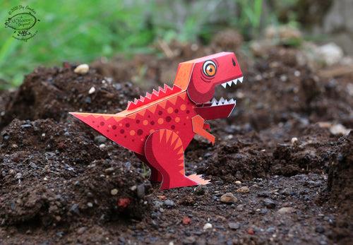 Mini T-Rex Dinosaur DIY Dinosaur Paper Craft Kit