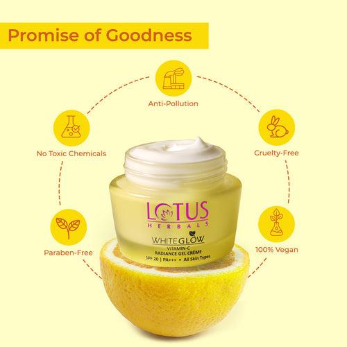 Lotus WhiteGlow Vitamin-C Radiance Gel Creme SPF 20 PA+++