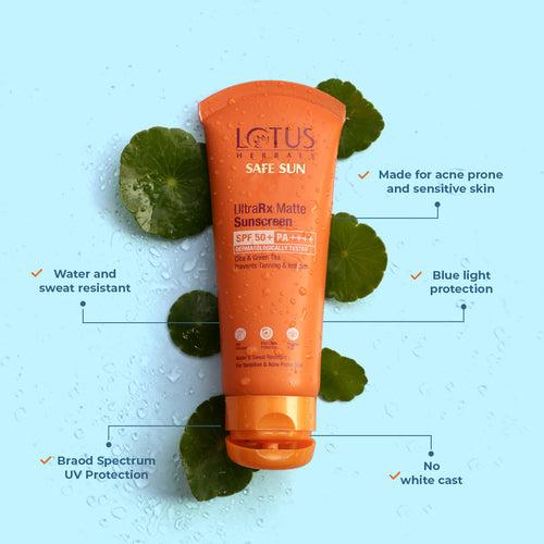 Lotus Safesun UltraRx Matte Sunscreen SPF 50 PA++++