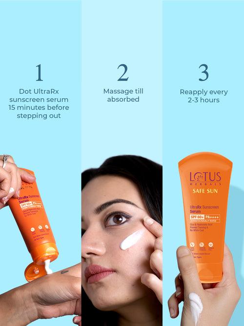 Lotus Safesun UltraRX Sunscreen Serum SPF 60 PA++++