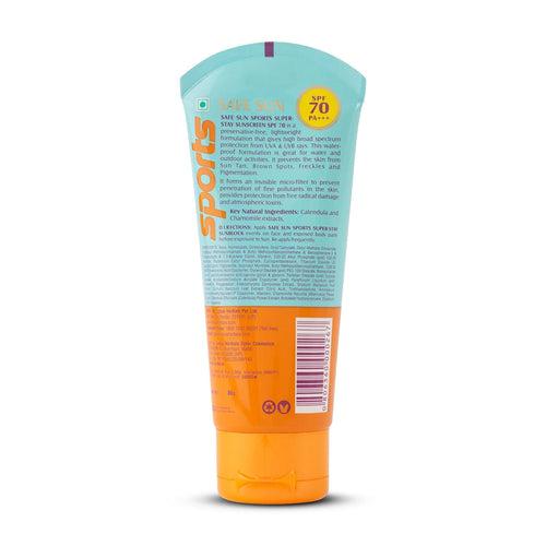 Lotus Safe Sun Sports Super-Stay Sunscreen SPF 70 PA+++