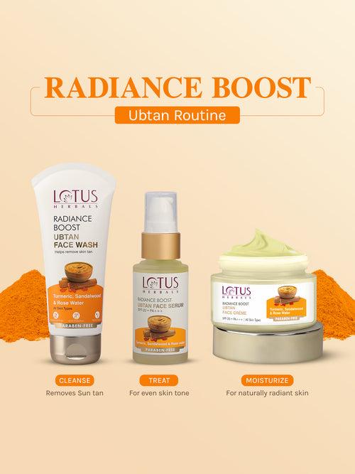 Lotus Herbals Radiance Boost Ubtan Face Mask