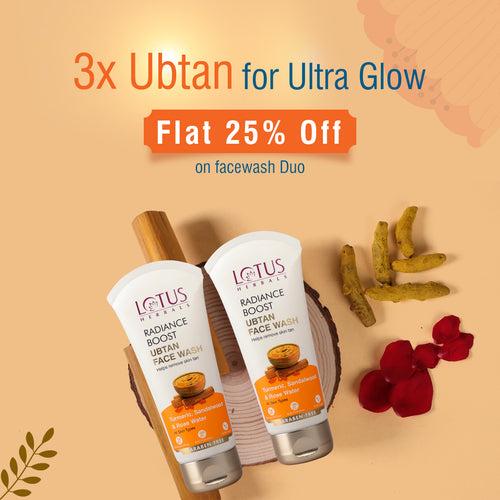 Radiance Boost Ubtan Facewash Duo