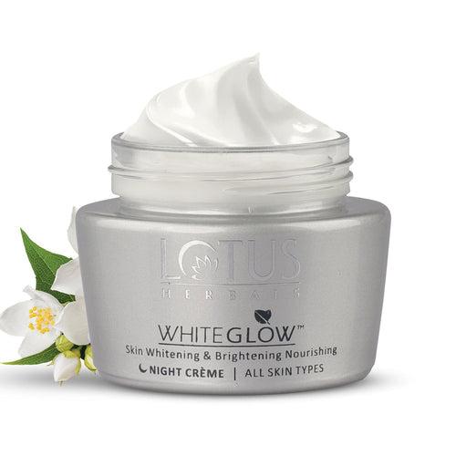 Lotus Herbals WHITEGLOW Skin Brightening & Nourishing Night Cream