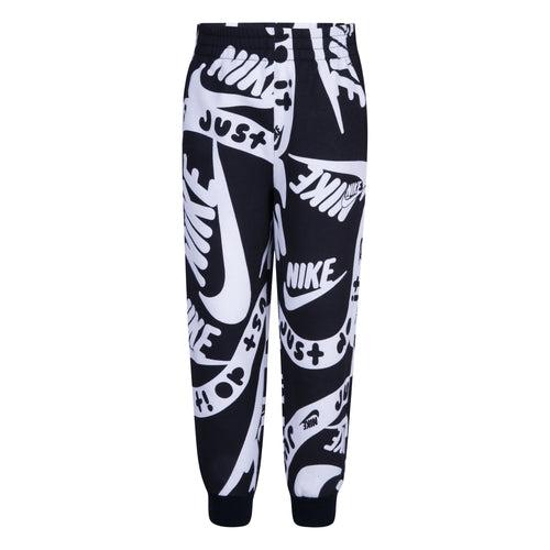 Nike Black All-Over Print Joggers