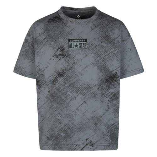 Converse Grey Relaxed Aop Tee