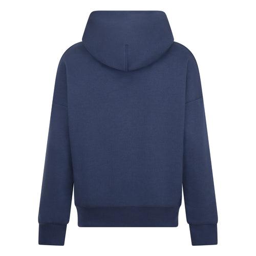 Converse Blue Relaxed Fleece Pullover Hoodie