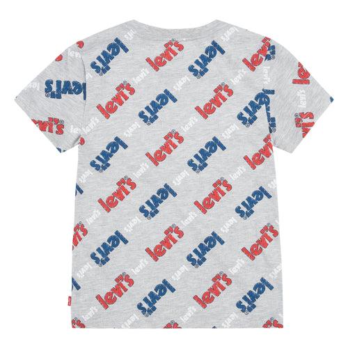 Levi White'S Poster Logo Printed Tee