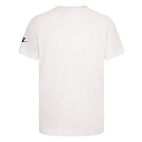 Nike white futura sport splash tee