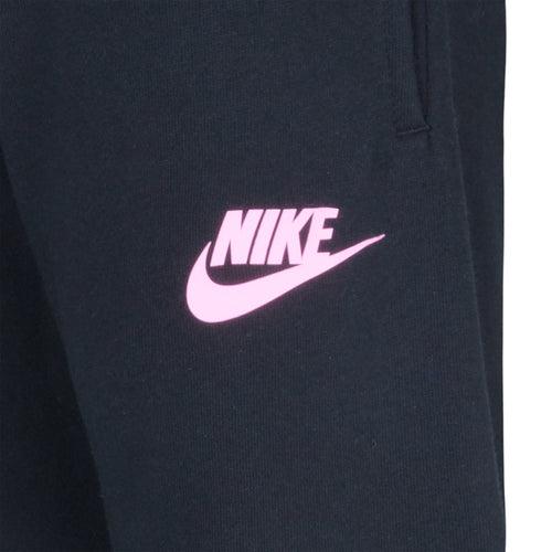 Nike black active joy french terry pants