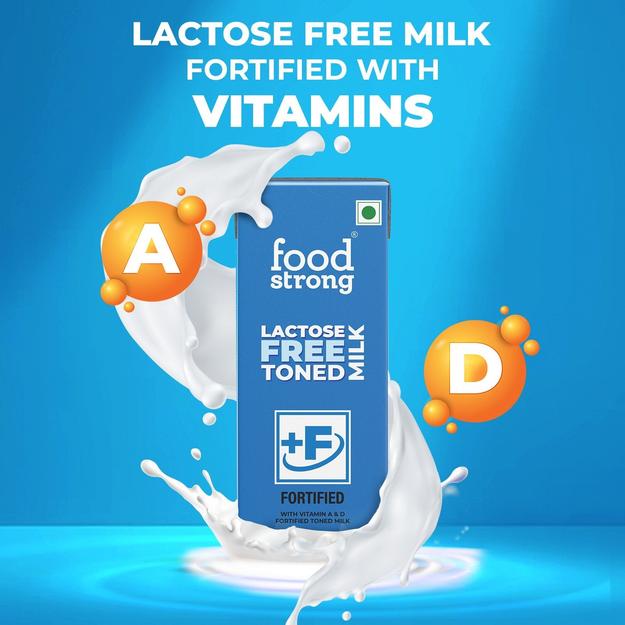 Lactose Free Fortified Milk 200ml (Pack of 6)