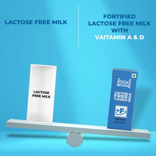 Lactose Free Fortified Milk 200ml (Pack of 6)