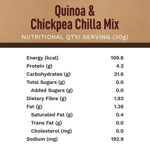 Quinoa Chickpea Chilla Mix | 200G X 2