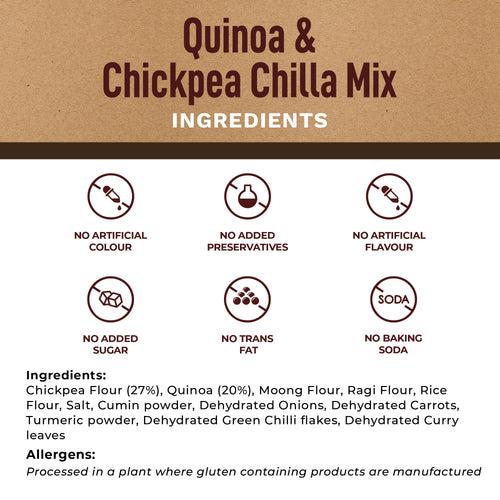 Quinoa Chickpea Chilla Mix | 200G X 2