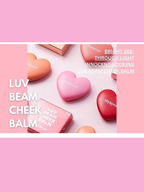 LUV BEAM Cheek Balm  Korean Beauty  (03 Mood Rose) 3.2g