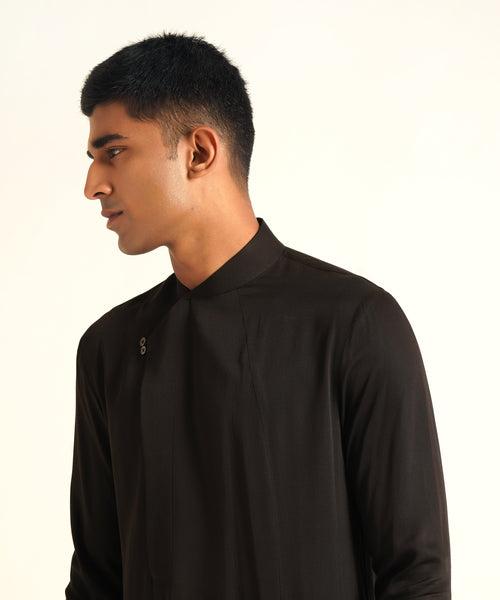 Two Button Asymmetric Kurta