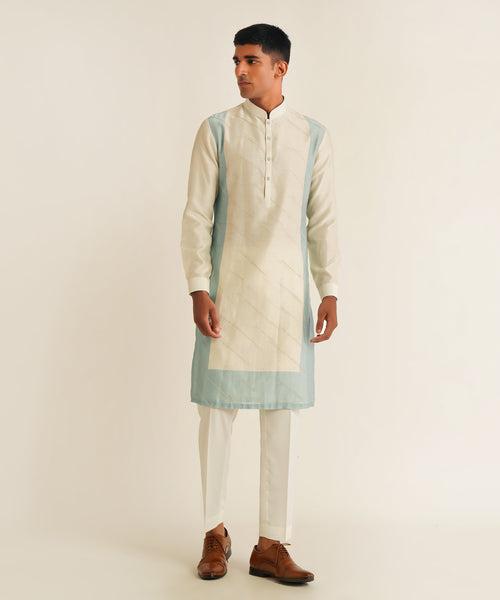 Embroidered Printed Kurta Set