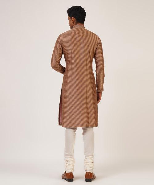 Pintucks printed Kurta Set