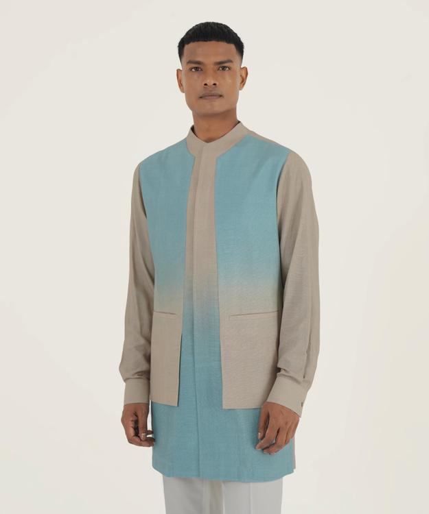 Dip Dyed Kurta Set