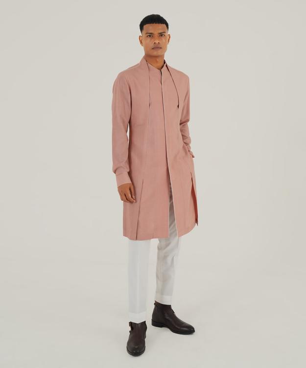 Cotton Silk Kurta Set