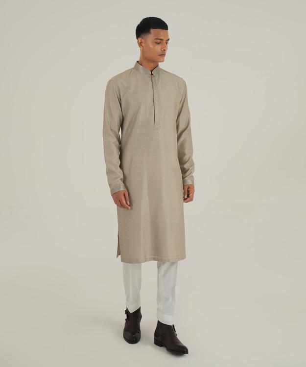 Cotton Silk Chanderi Kurta set