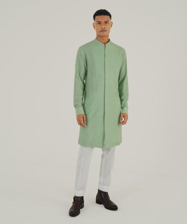 Cotton Silk Kurta set