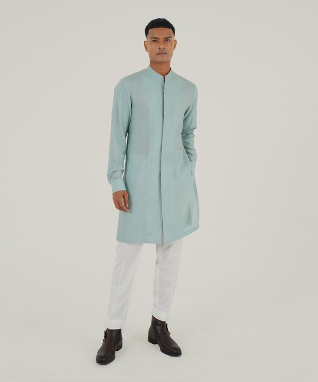 Cotton Silk Kurta set