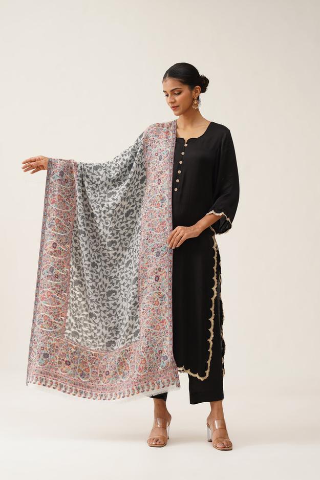 Roha Kaani Woollen Shawl