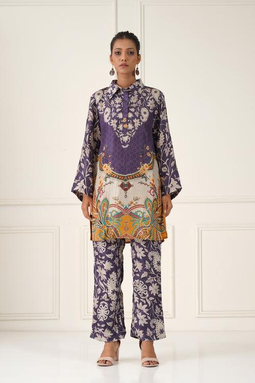 Negar Silk Co-ord Set