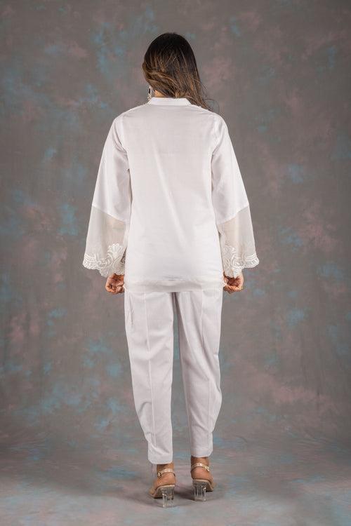 Scotch Mist Embroidered Cotton Co-ord Cet