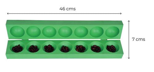 Wooden Mancala Board Game / Pallanguzhi / Ali Guli Mane