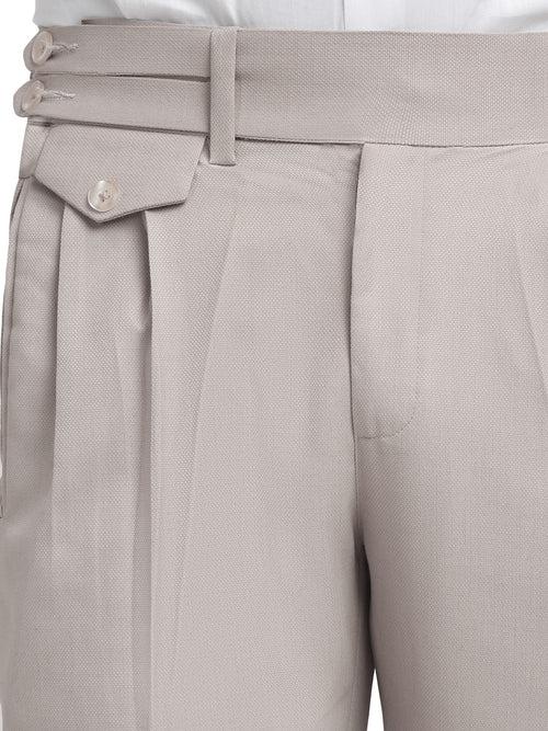 Italian Style Formal Gurkha Pant-Beige