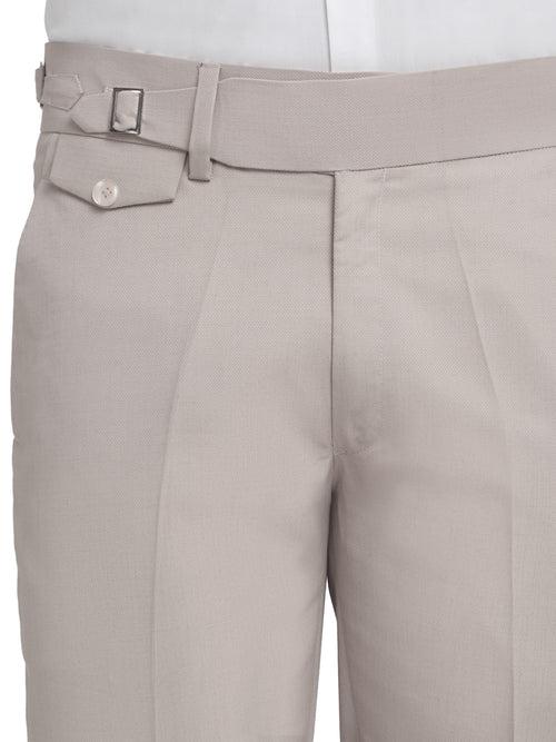 Italian Style Formal Gurkha Pant-Beige