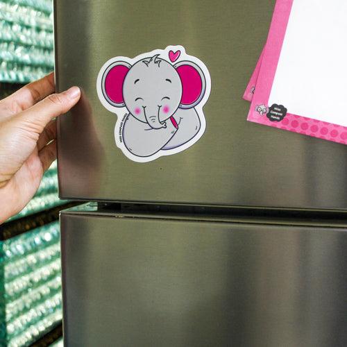 Self-Love Elephant Magnet