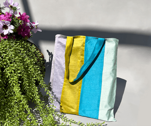 Multicolored Tote Bag