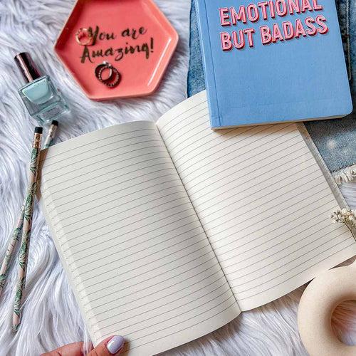 Emotional But Badass Notebook