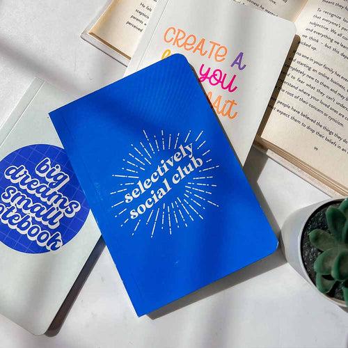 Selectively Social Club Mini Notebook