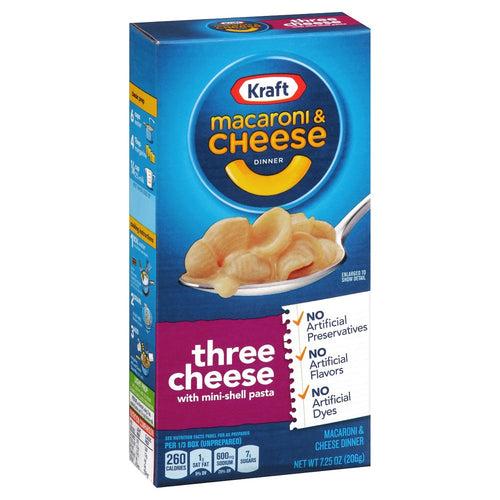 Kraft Macaroni & Cheese Dinner Three Cheese