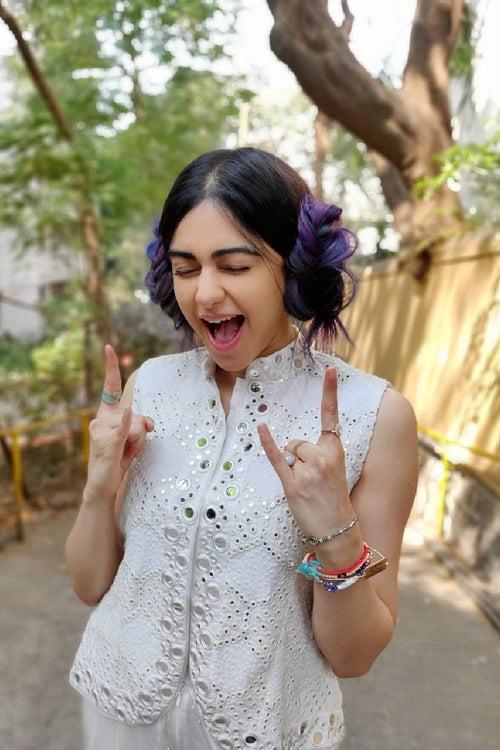 Adah Sharma in Jacket Set