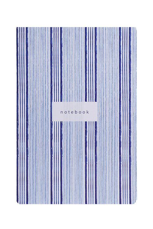 Blue Striped Notebook