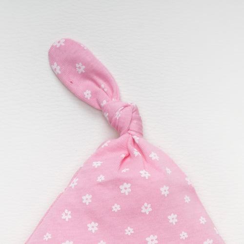 Premium cotton knotted cap - Pink