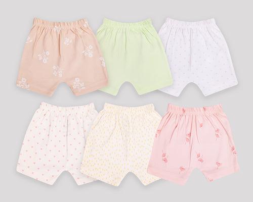 DrLeo Shorts for Girls - Pack of 6