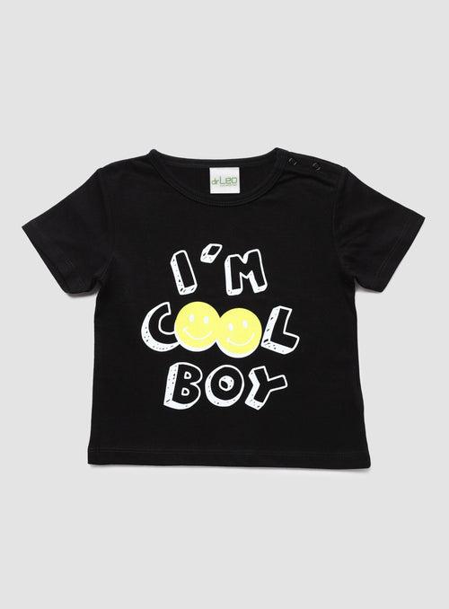 drLeo Boys T-Shirt-I am Cool Boy Print