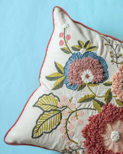 Blooms Cushion Cover- Tres Jolie Collection