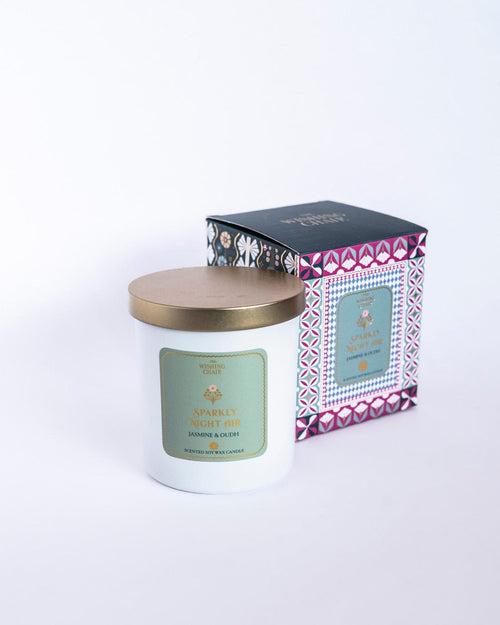 Sparkly Night Air Soy Wax Jar Candle - 200 g