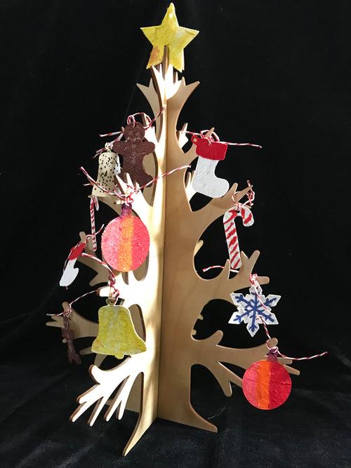 Toyroom Eco friendly Seed Paper Christmas Ornamnets (Set of 24)