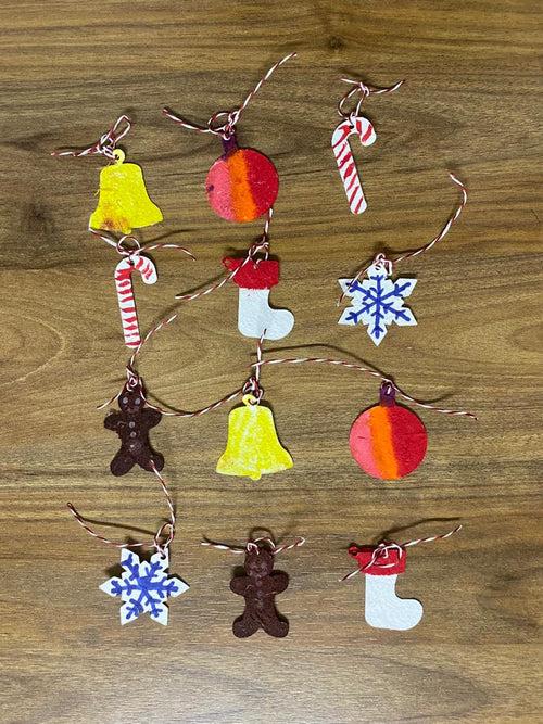 Toyroom Eco friendly Seed Paper Christmas Ornamnets (Set of 24)