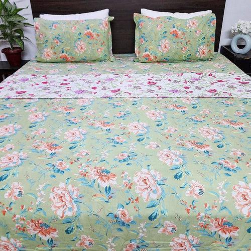 Italian Floral Dohar Bedding Set