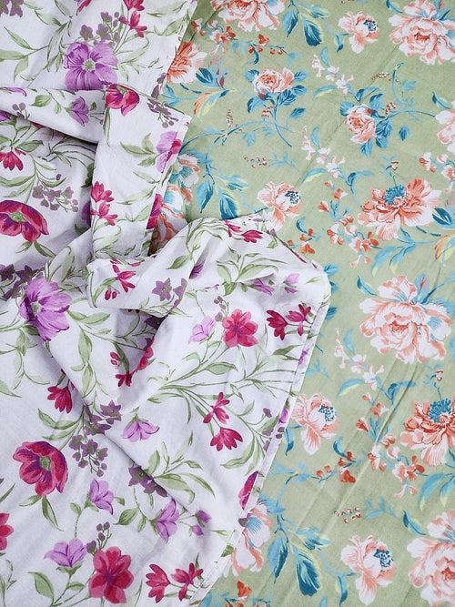 Italian Floral Dohar Bedding Set