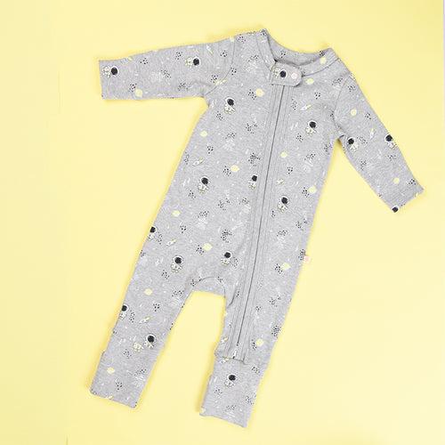 Baby Organic Cotton Sleepsuit - Astro